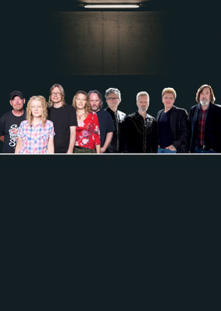 A photo of The Pursuit of Happiness band and The Northern Pikes band